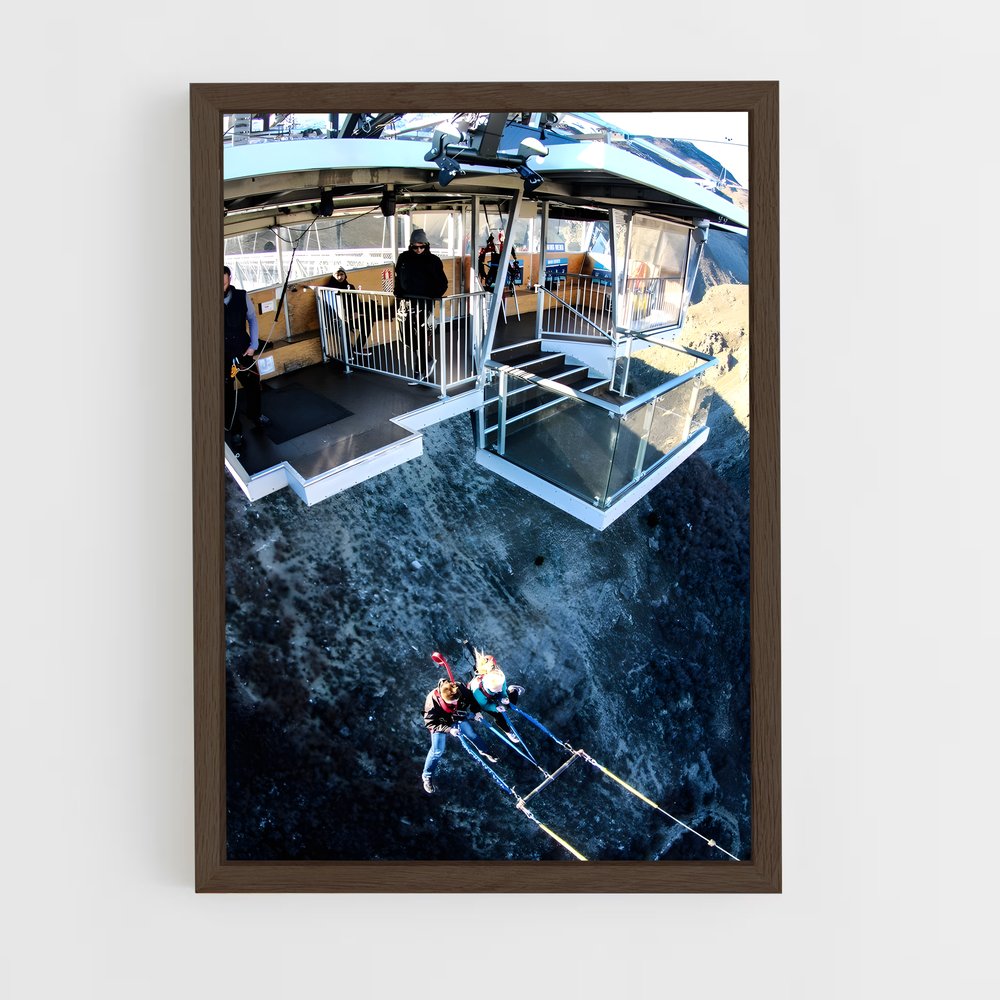 Poster Vertige Nevis – affiche Saut à l’élastique (vue 5)